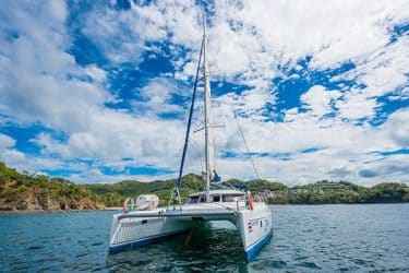 Las Catalinas catamaran sailing