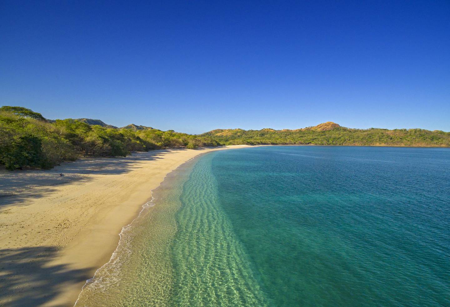 Conchal white sandy beach in Guanacaste